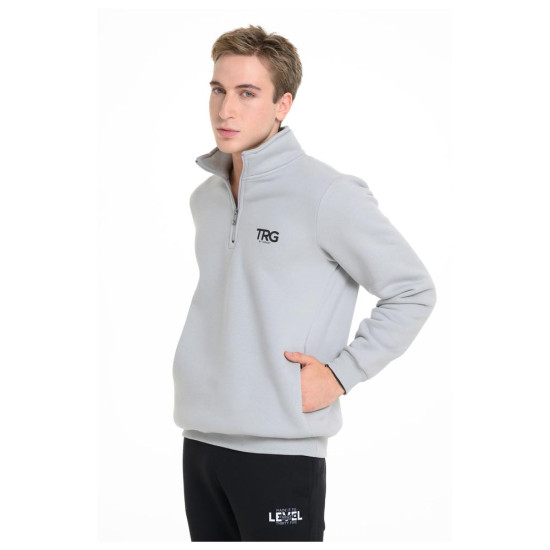 Target Ανδρικό φούτερ Half Zip High Neck ''Basics Premium''
